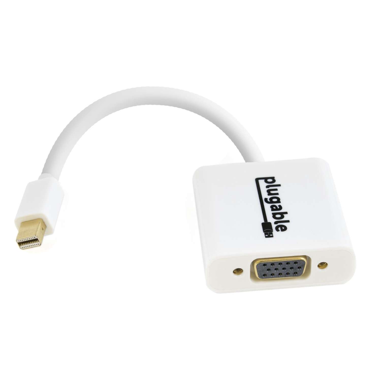 Plugable Technologies Mini DisplayPort (Thunderbolt 2) to VGA Adapter (Active)