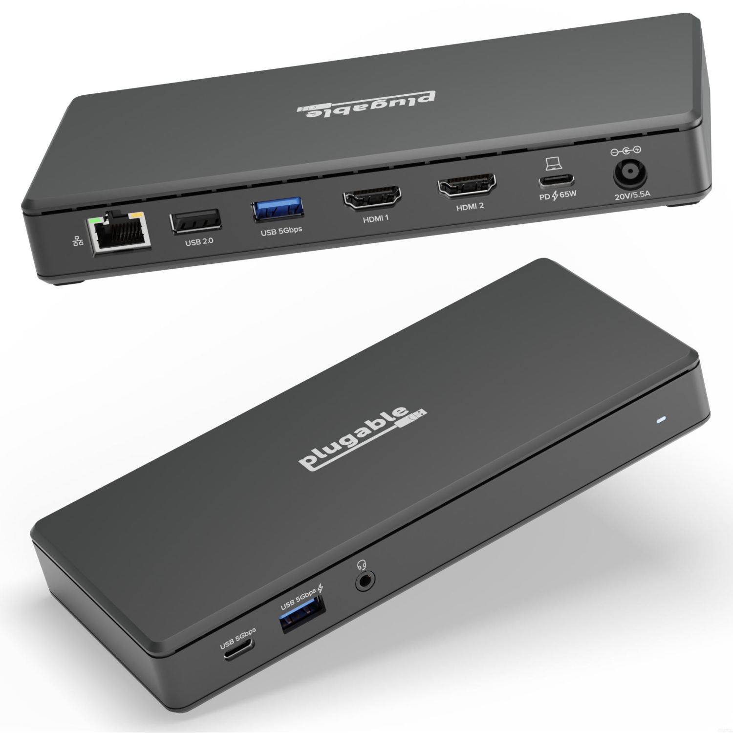 PLUGABLE TECHNOLOGIES USB-C Dual HDMI DS 65W