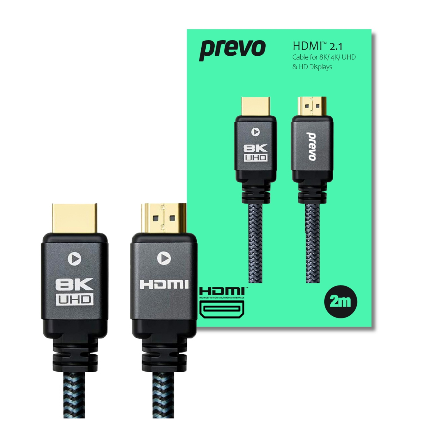 Prevo HDMI-2 HDMI Cables - Black