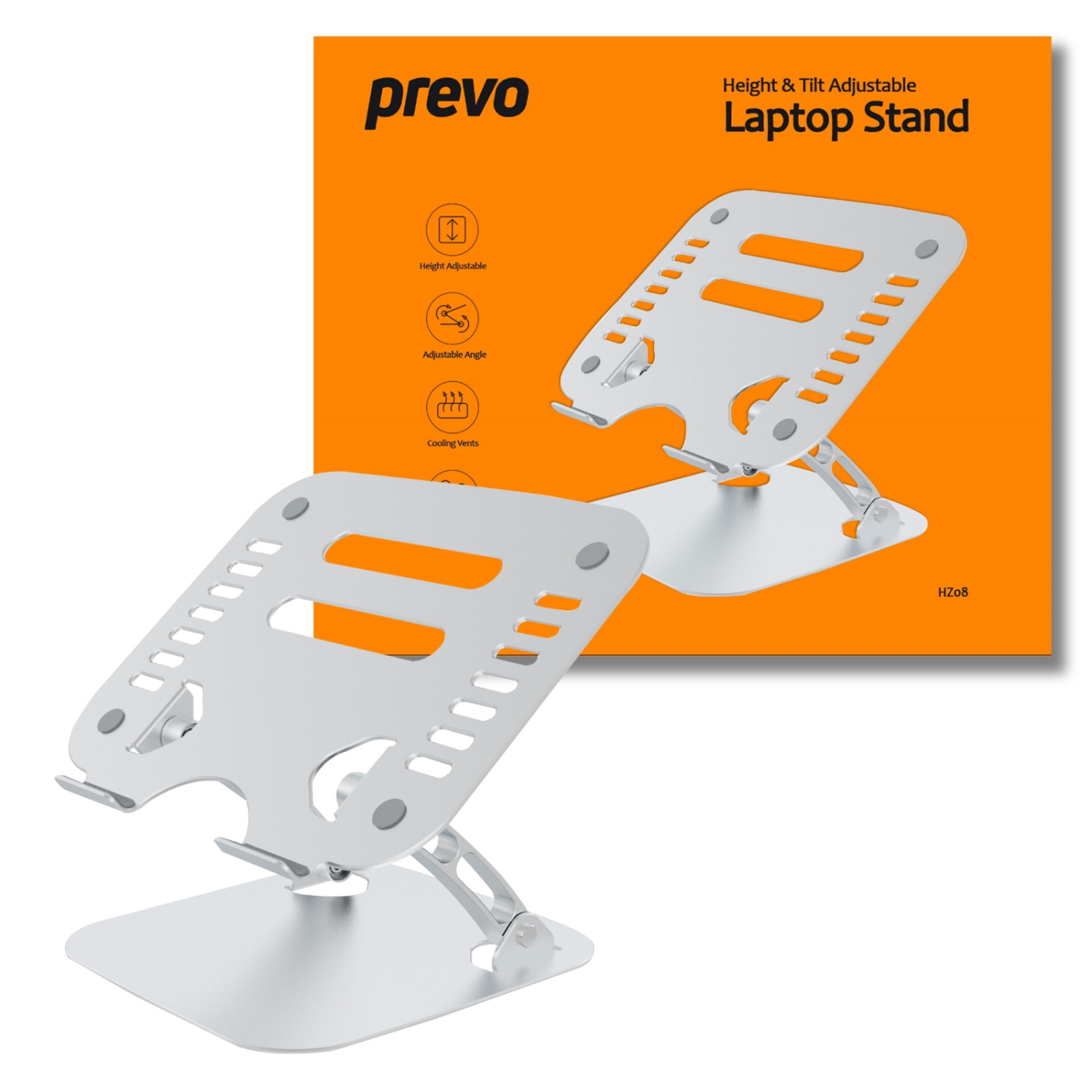 Prevo HZ08 Laptop Stands - Silver