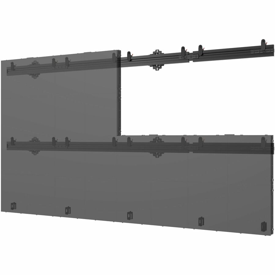 Peerless LEDUNVS-4X4 Signage Display Mounts - Black