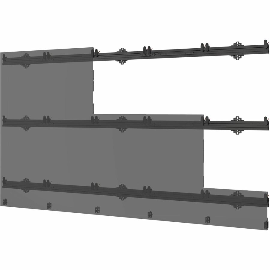 Peerless LEDUNVS-5X5 Signage Display Mounts - Black