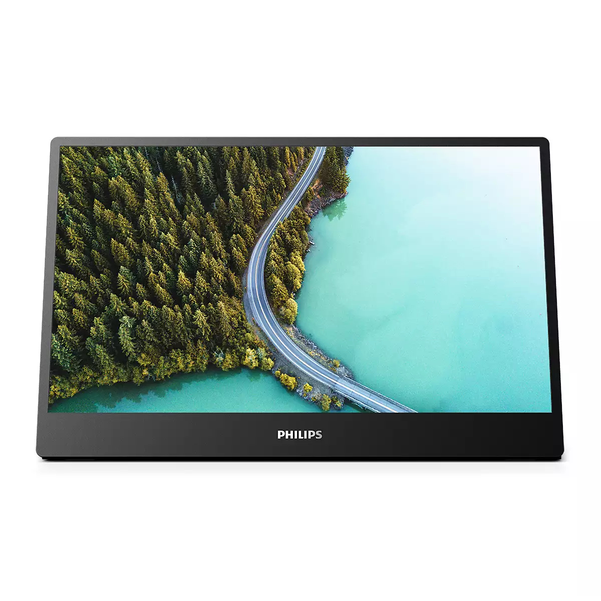 Philips 16B1P3302 Computer Monitors - 15.6 Inches - Black