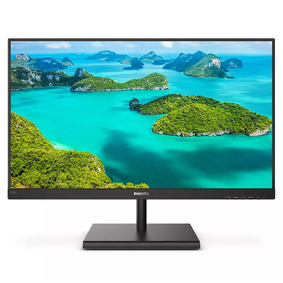 Philips 245E1S Computer Monitors - 23.8 Inches - Black