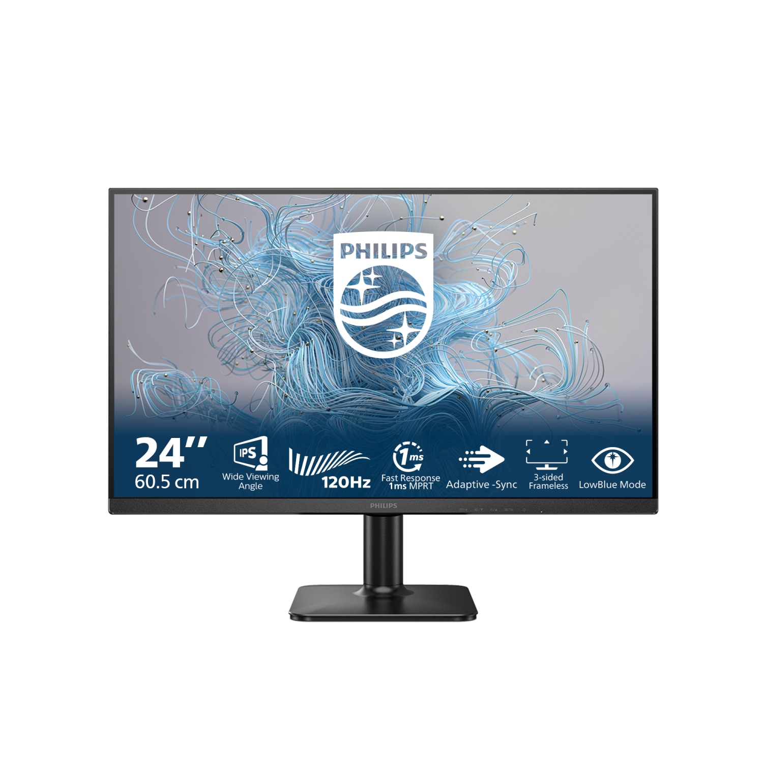 Philips 24E2N1110 Computer Monitors - 23.8 Inches - Black