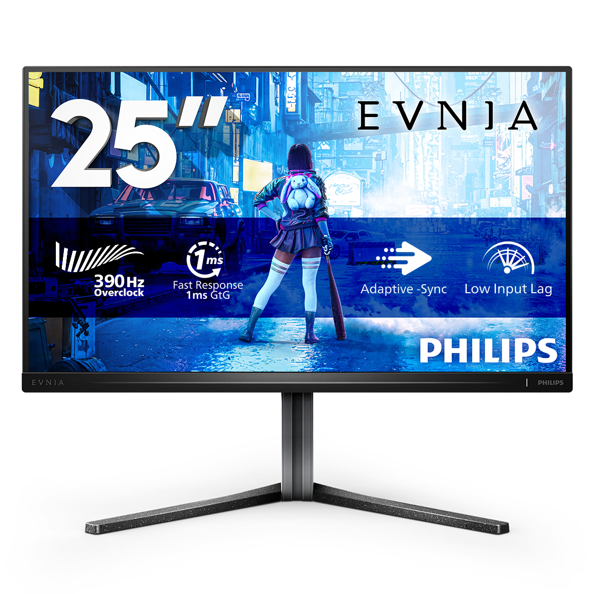 Philips 25M2N5200U Computer Monitors - 24.5 Inches - Grey