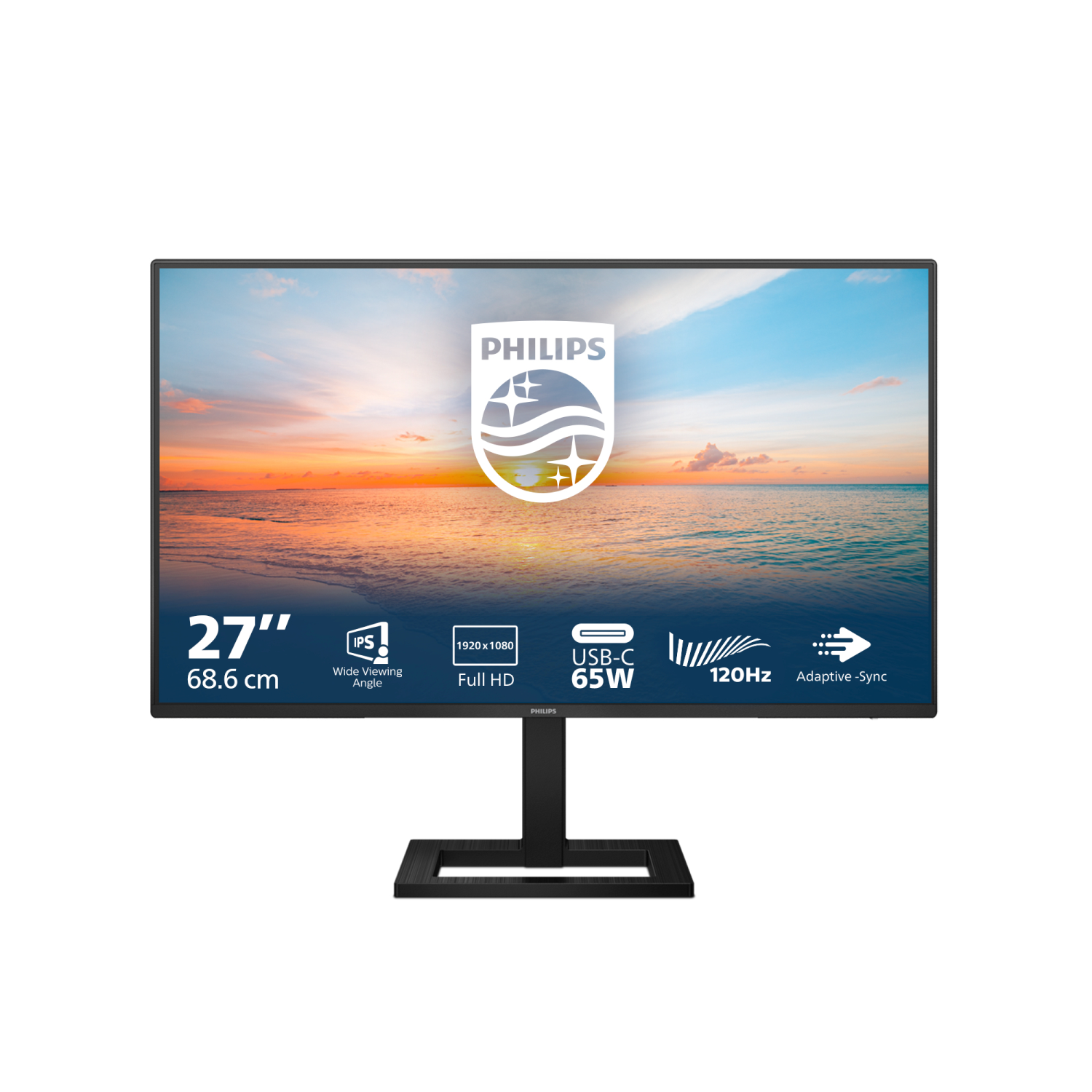 Philips 27E1N1300AE Computer Monitors - 27 Inches - Black