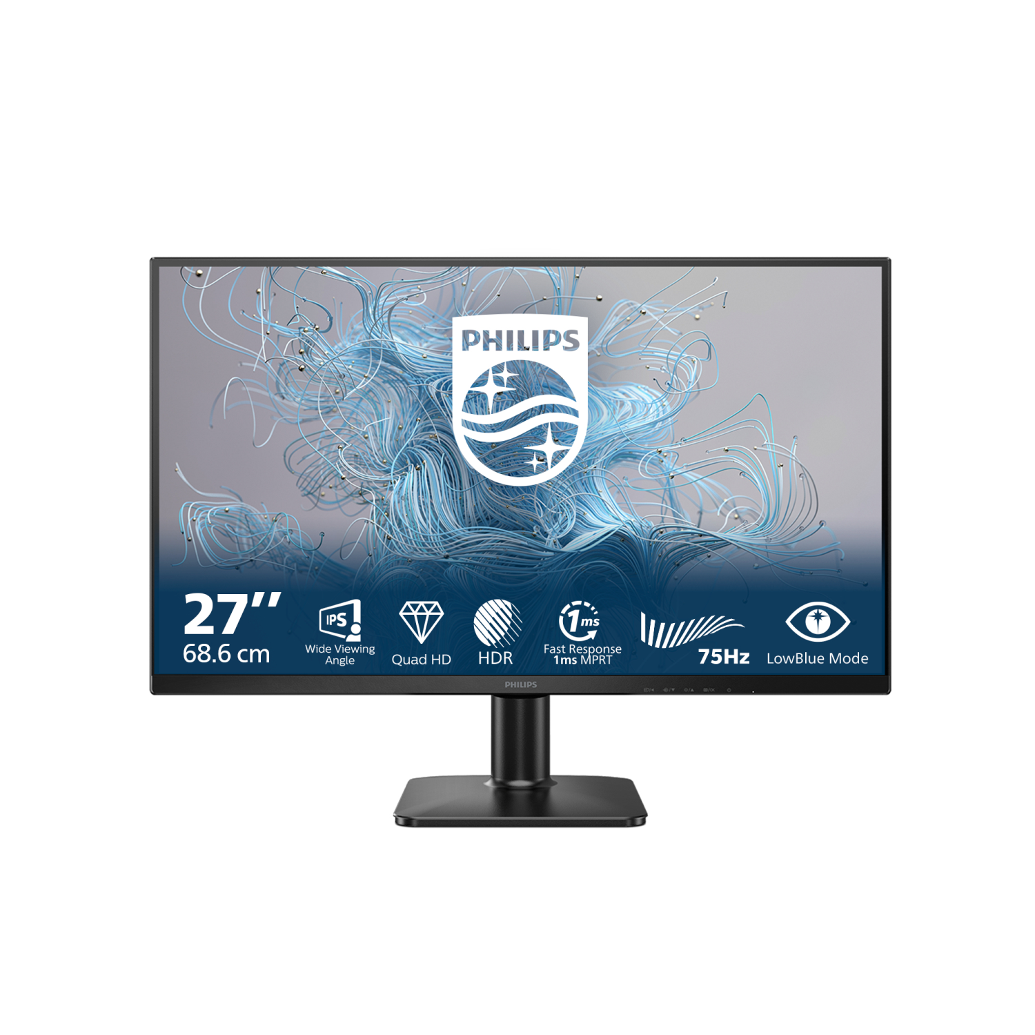 Philips 27E2N1500L Computer Monitors - 27 Inches - Black