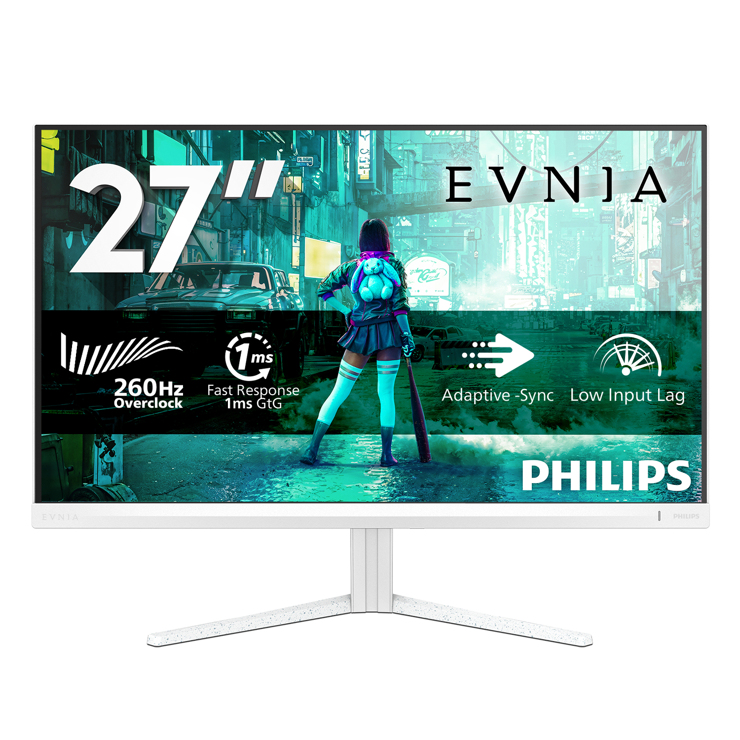 Philips 27M2N3201PL Computer Monitors - 27 Inches - White