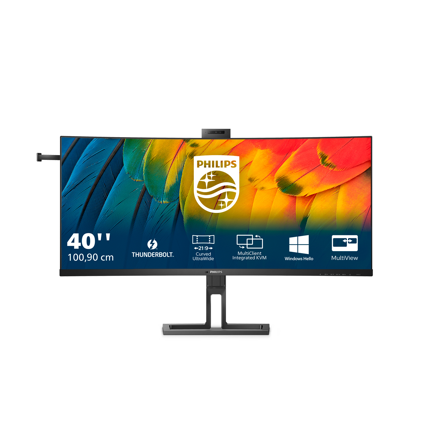 Philips 40B1U6903CH Computer Monitors - 39.7 Inches - Black
