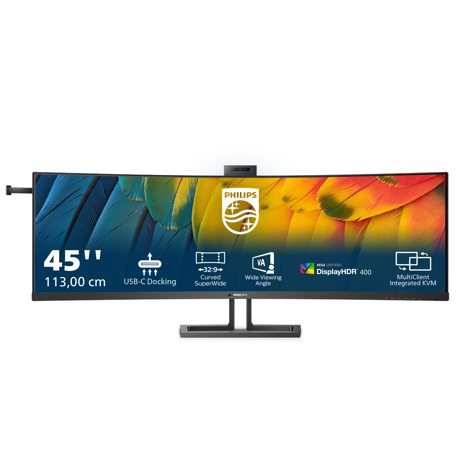 Philips 45B1U6900CH Computer Monitors - 44.5 Inches - Black