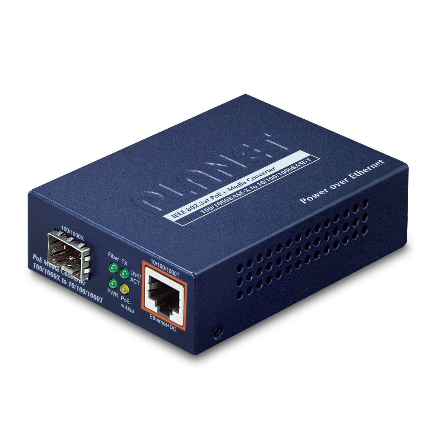 MCon Gb PoE+ SFP