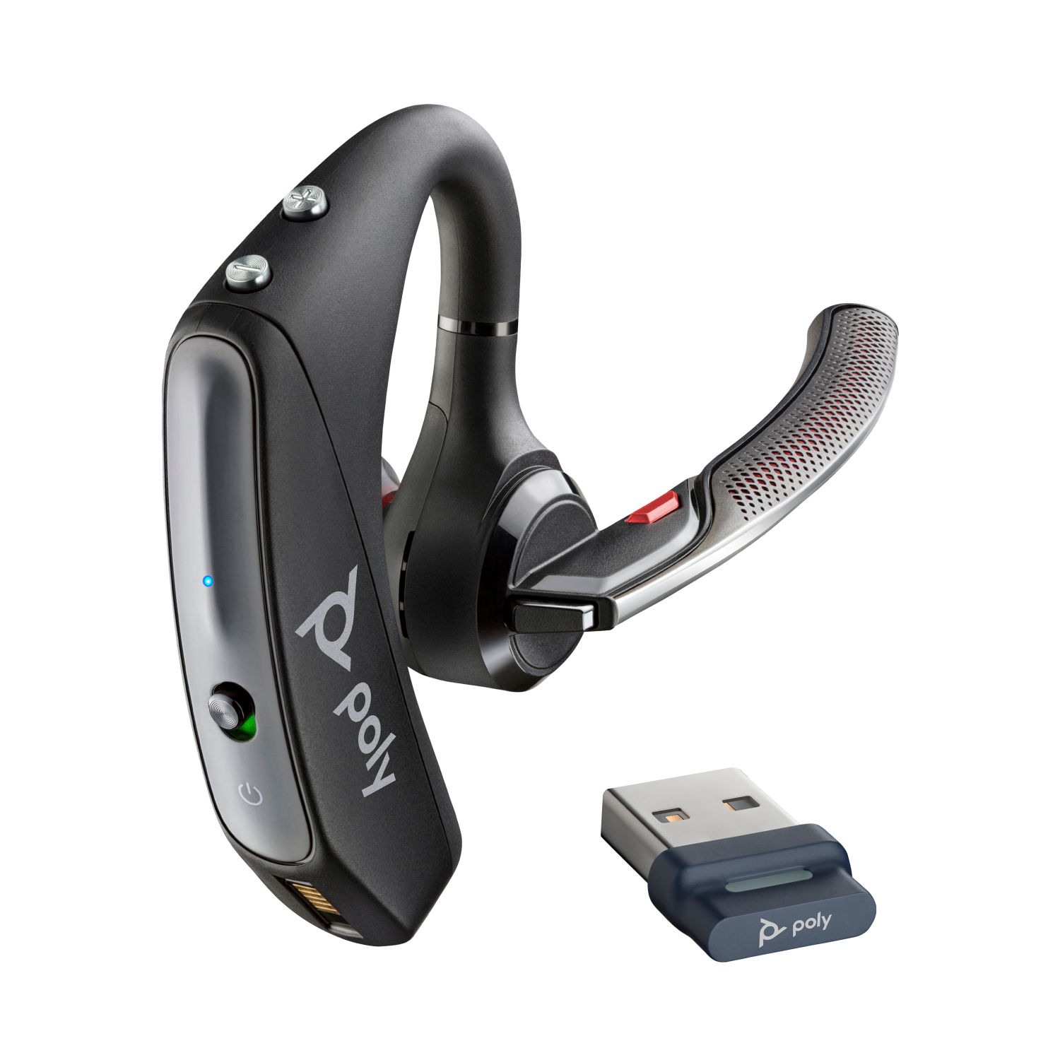 Poly Voyager 5200 USB-A Bluetooth Headset +BT700 dongle
