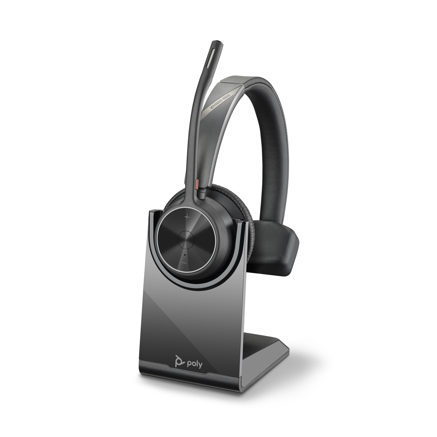 POLY Voyager 4310 UC Headset Wireless Head-band Office/Call center USB Type-A Bluetooth Charging stand Black