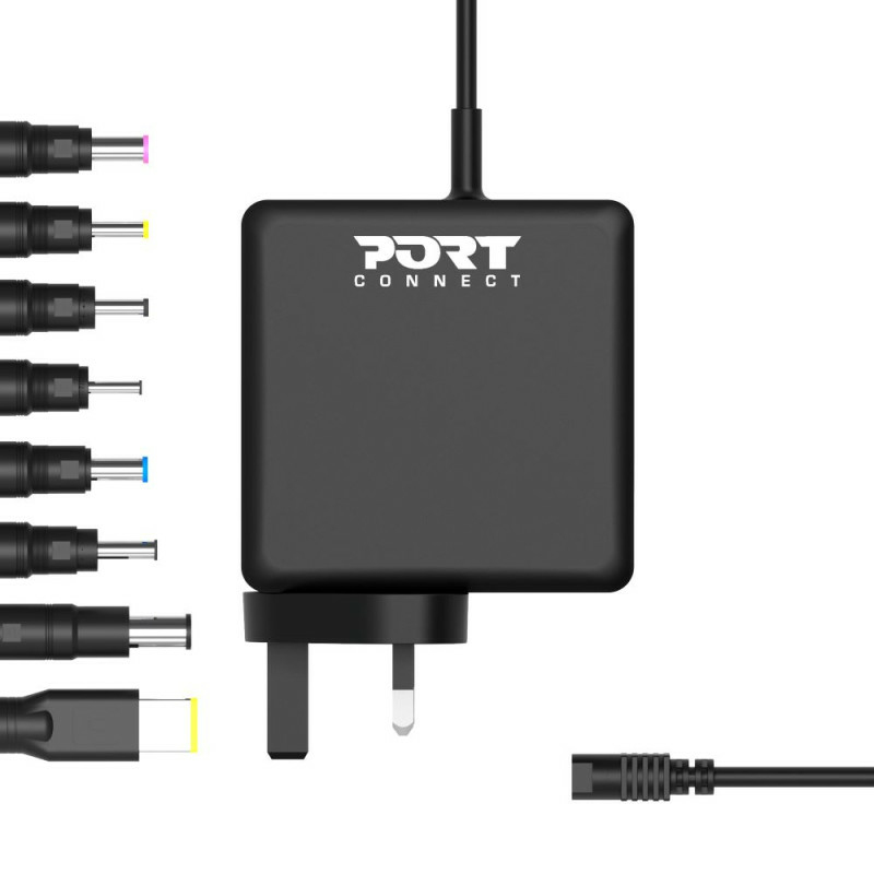 Port Designs 900093B-UK Mobile Device Chargers - Black