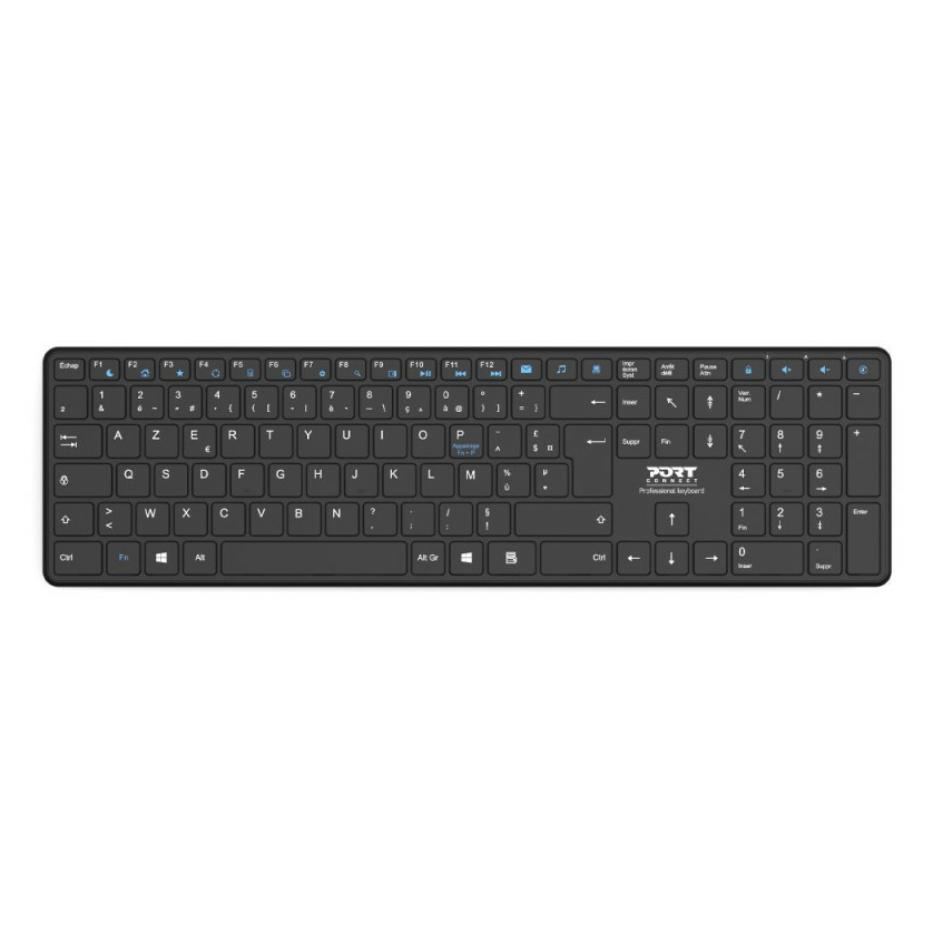 Port Designs 900903-R-UK Keyboards - Black