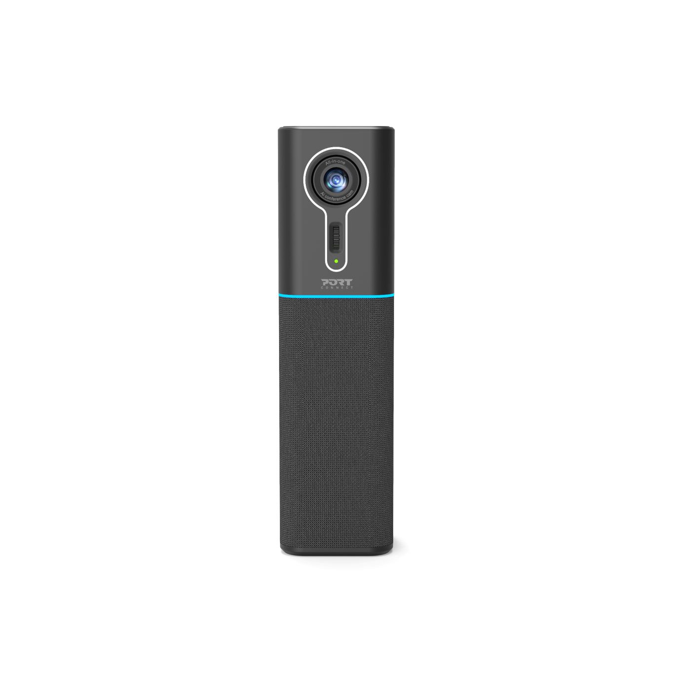 Port Designs 902004 video conferencing camera 3.68 MP Black 2560 x 1440 pixels 60 fps CMOS 25.4 / 3 mm (1 / 3")