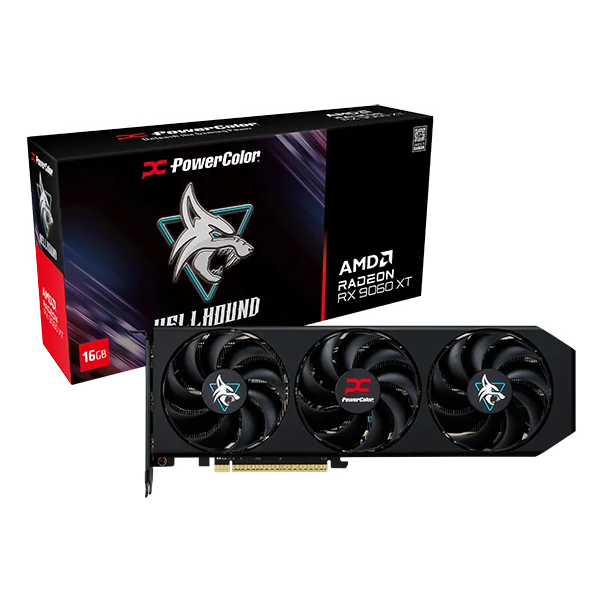 PowerColor 16GB Graphics Cards - Black