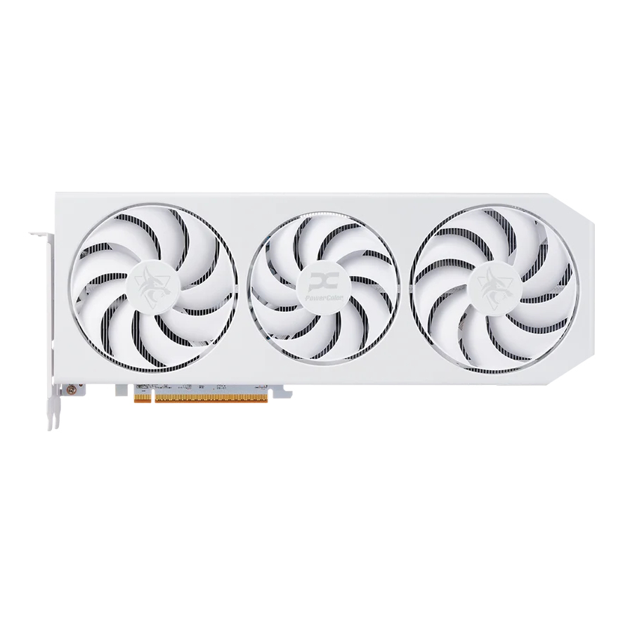PowerColor GDDR6 Graphics Cards - White