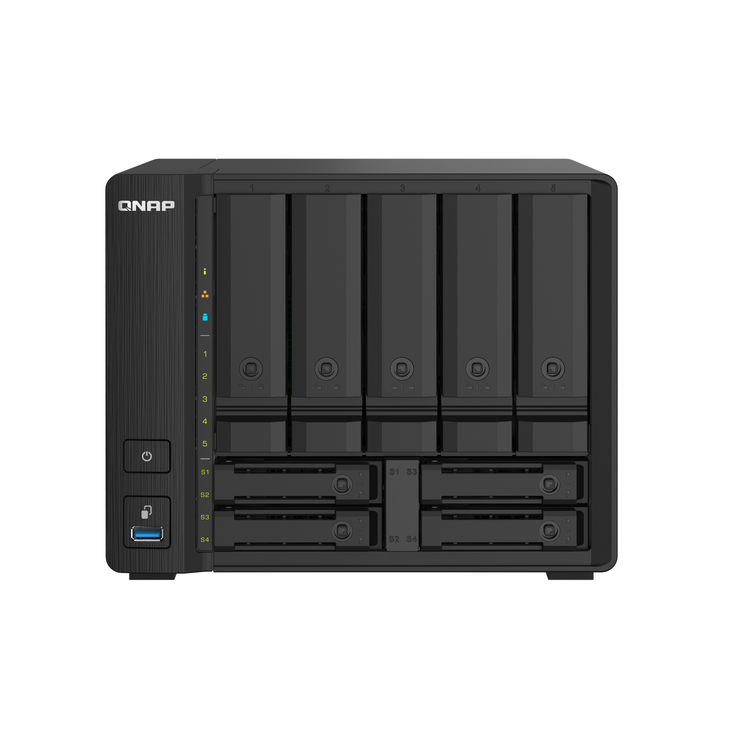 QNAP TS-932PX-4G NAS & Storage Servers - 4GB - Black