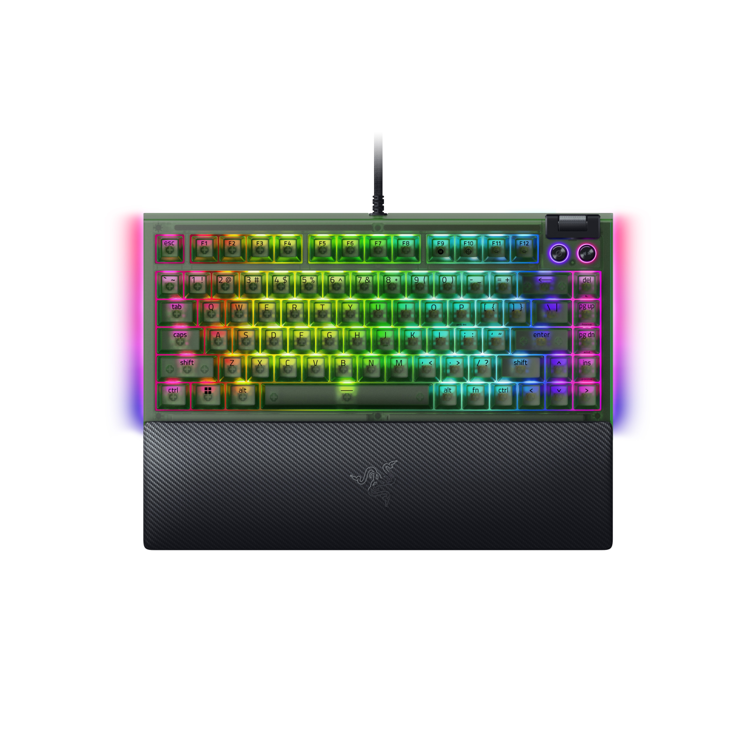Razer BLACKWIDOW V4 75% KB PHANTOM GREEN