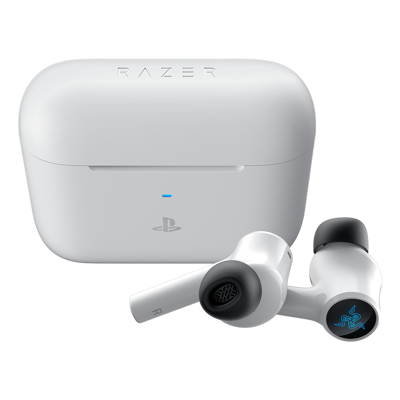 Razer Hammerhead HyperSpeed Headphones Wireless In-ear Gaming Bluetooth White