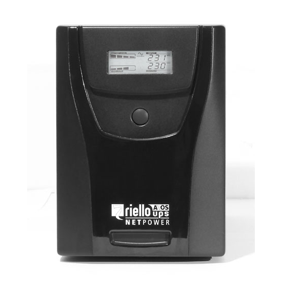 Riello NPW 2000 uninterruptible power supply (UPS) 2 kVA 1200 W 6 AC outlet(s)