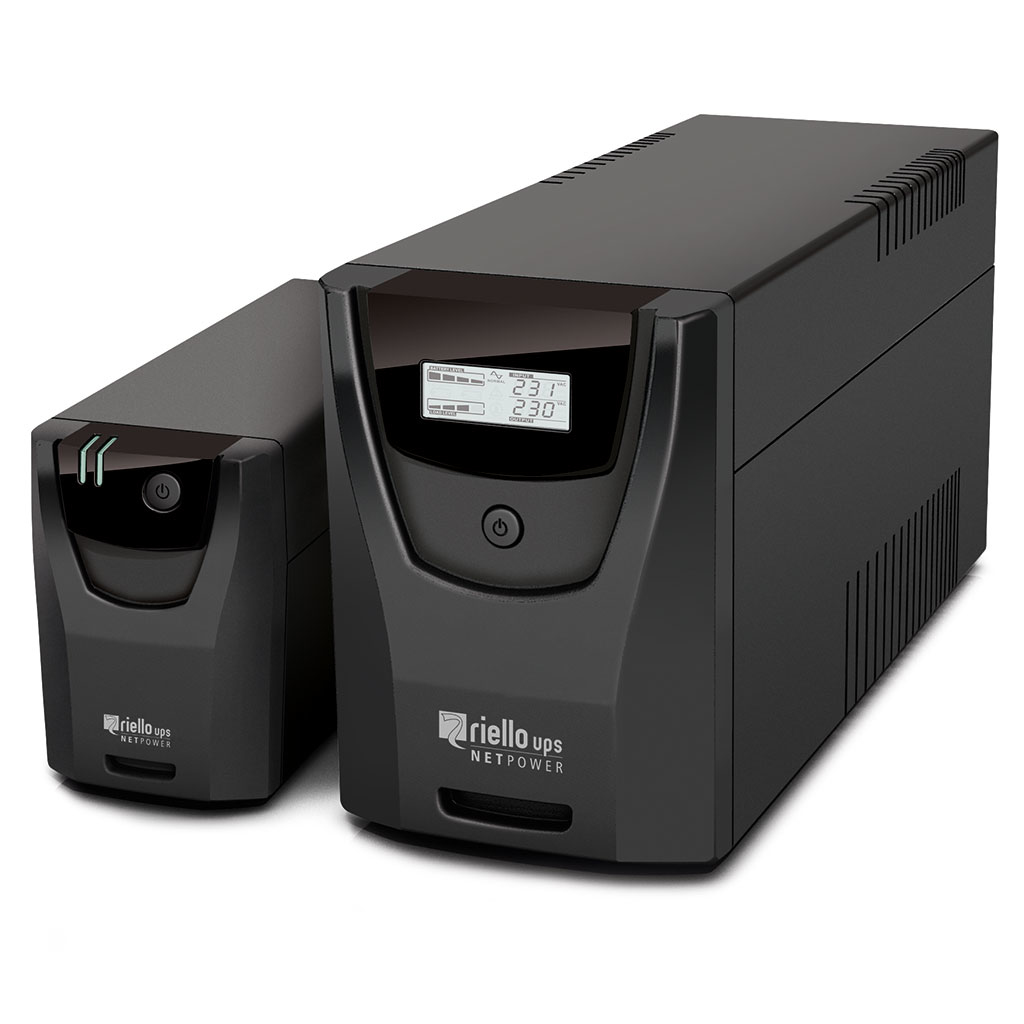 Riello Net Power uninterruptible power supply (UPS) Line-Interactive 0.6 kVA 360 W 4 AC outlet(s)