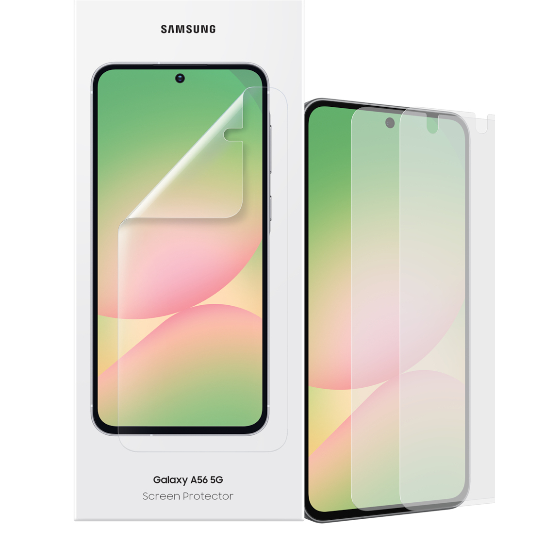 Samsung EF-UA566 Mobile Phone Screen & Back Protectors - Transparent