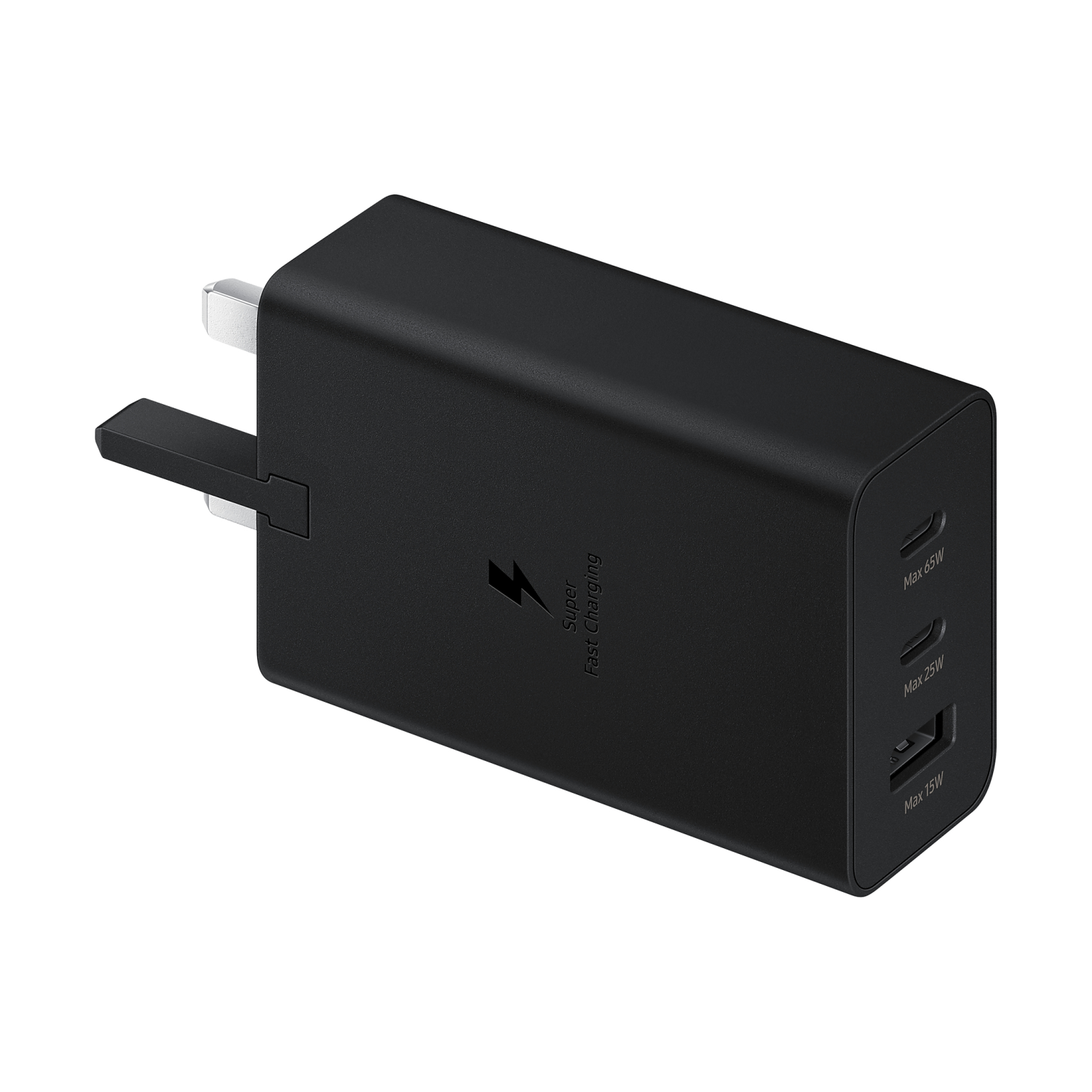 Samsung 65W Trio Universal Power Adapter Black Indoor