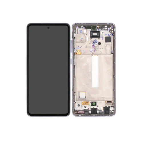 Samsung Genuine Samsung A52s / A528 | Replacement AMOLED Touch Screen Assembly With Chassis | Awesome Violet | Service Pack | GH82-26861C