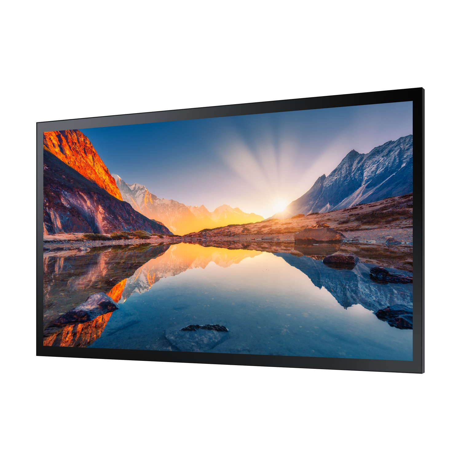 Samsung QMB-T Digital signage flat panel 139.7 cm (55") Wi-Fi 400 cd/m² Black Touchscreen Tizen 6.5