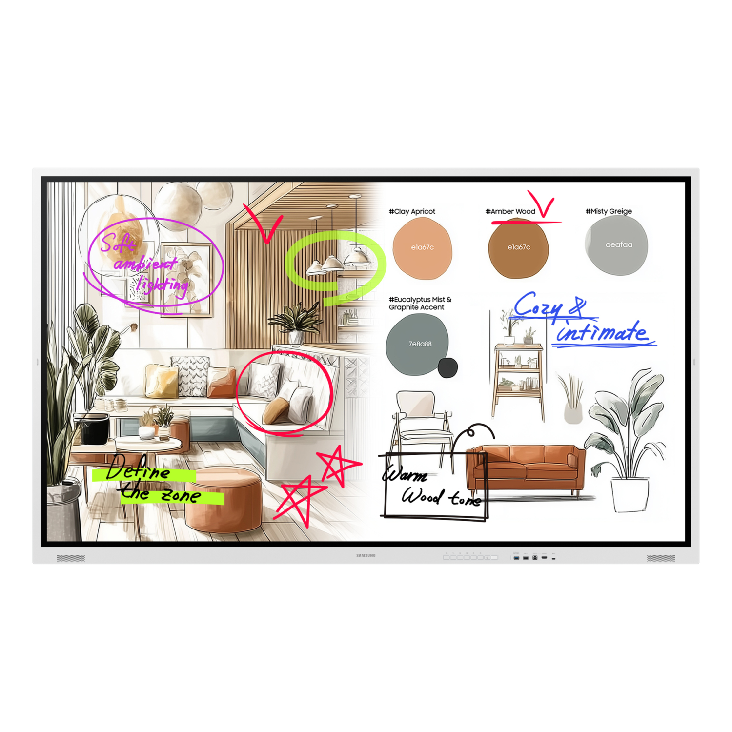 Samsung The Flip 75 Inch WMFX