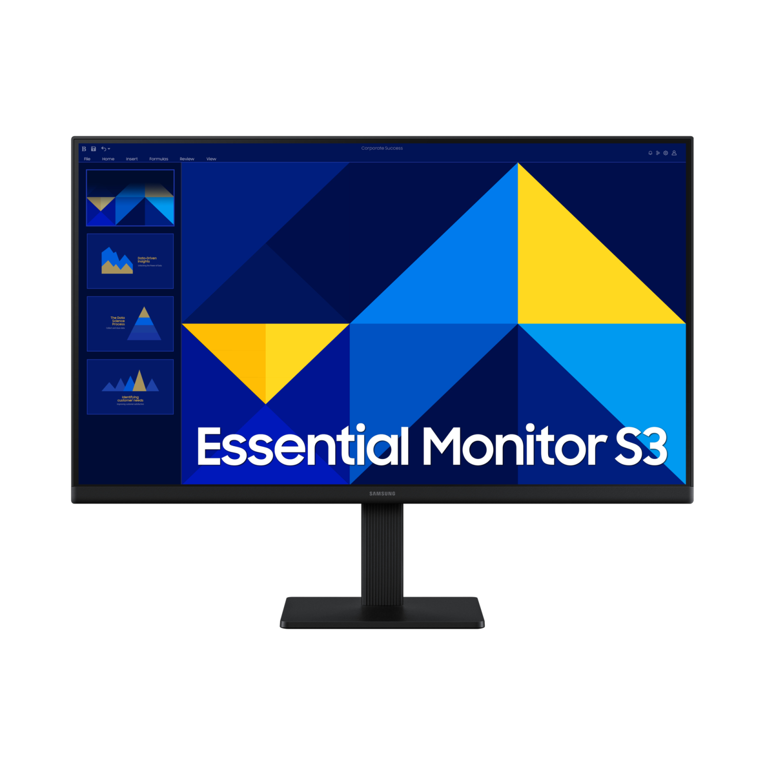 Samsung 24IN Computer Monitors - 24 Inches - Black