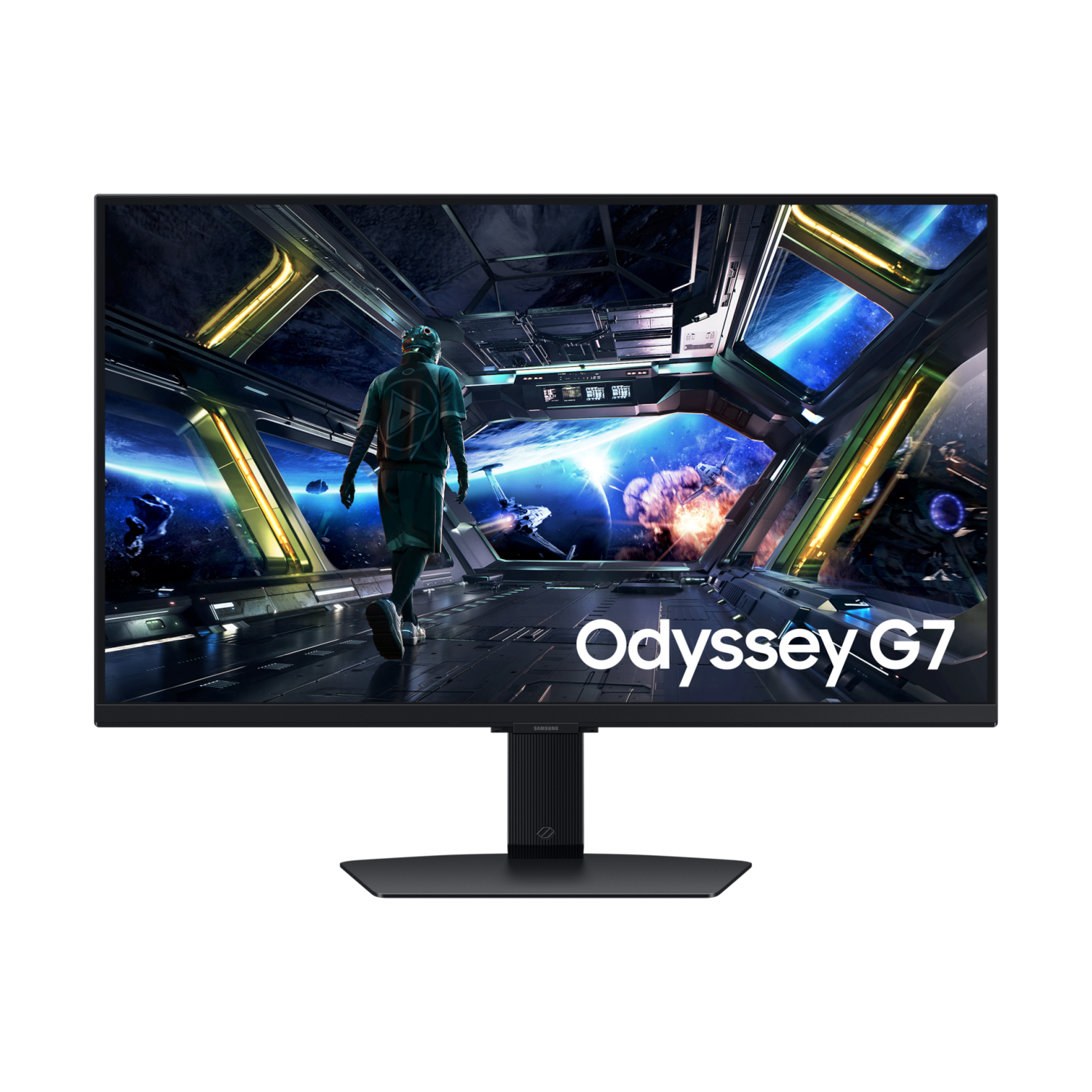 Samsung G70D Gaming Monitors - 27 Inches - Black
