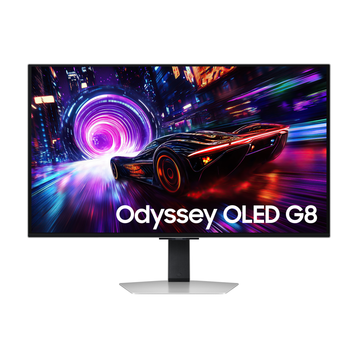 Samsung G81SF Gaming Monitors - 32 Inches - Silver