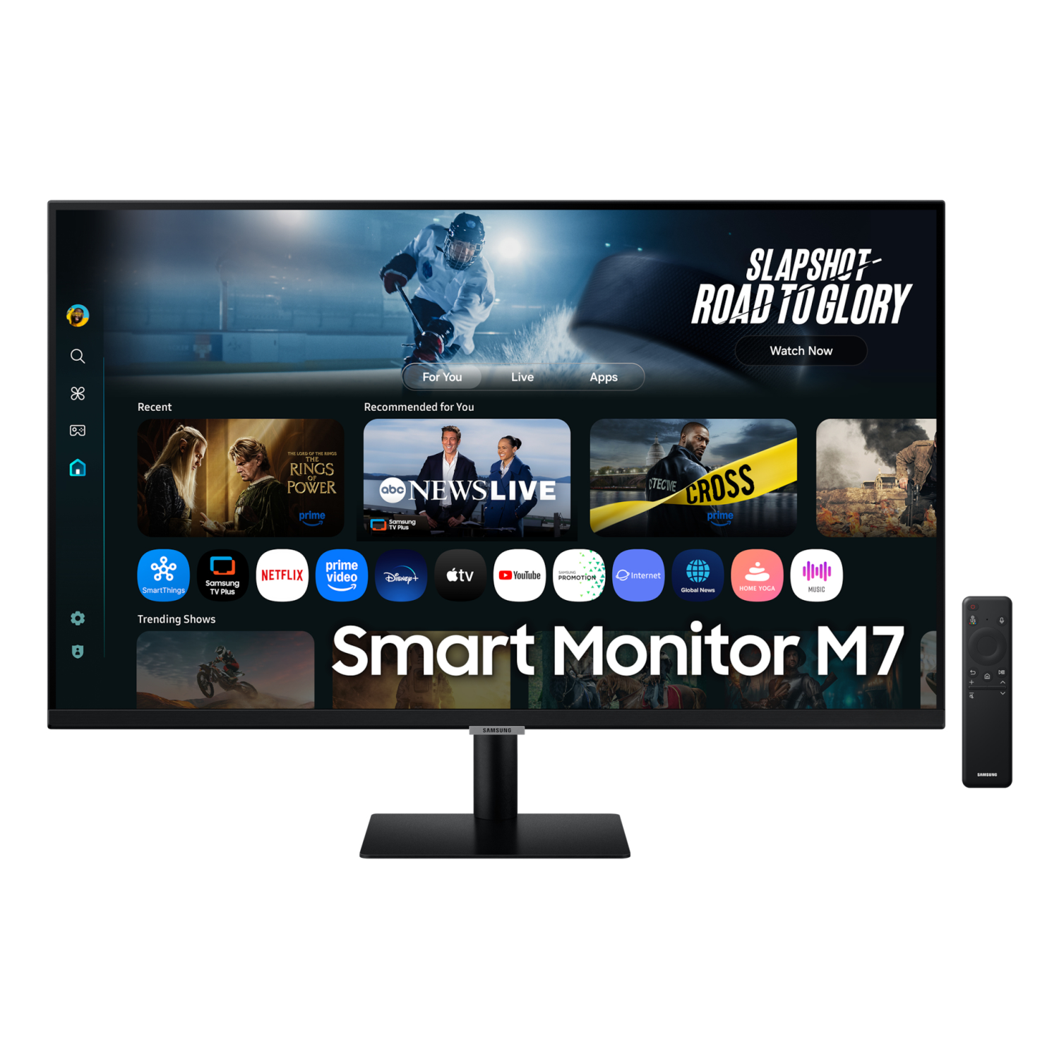Samsung M70F Computer Monitors - 32 Inches - Black