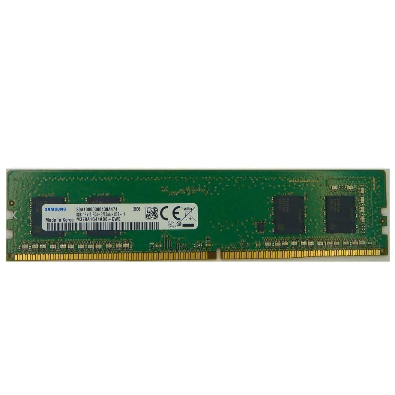 Samsung 8GB (1*8GB) 1RX16 PC4-25600AA-U DDR4-3200MHZ UDIMM