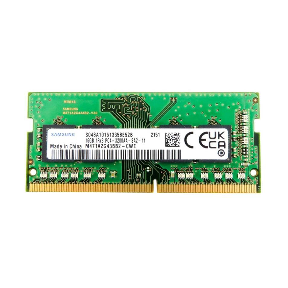 Samsung 16GB DDR4-3200MHZ PC4-25600 SO DIMM