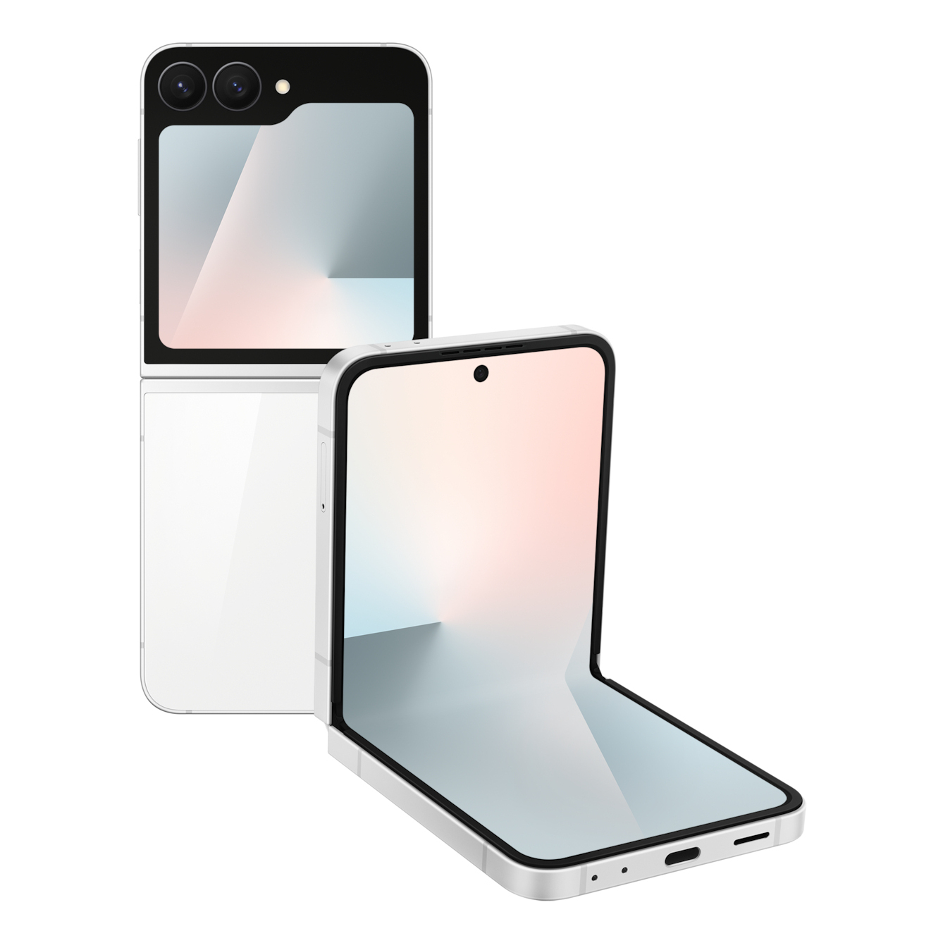 Samsung Flip7 Smart Phones - 6.7 Inches - White