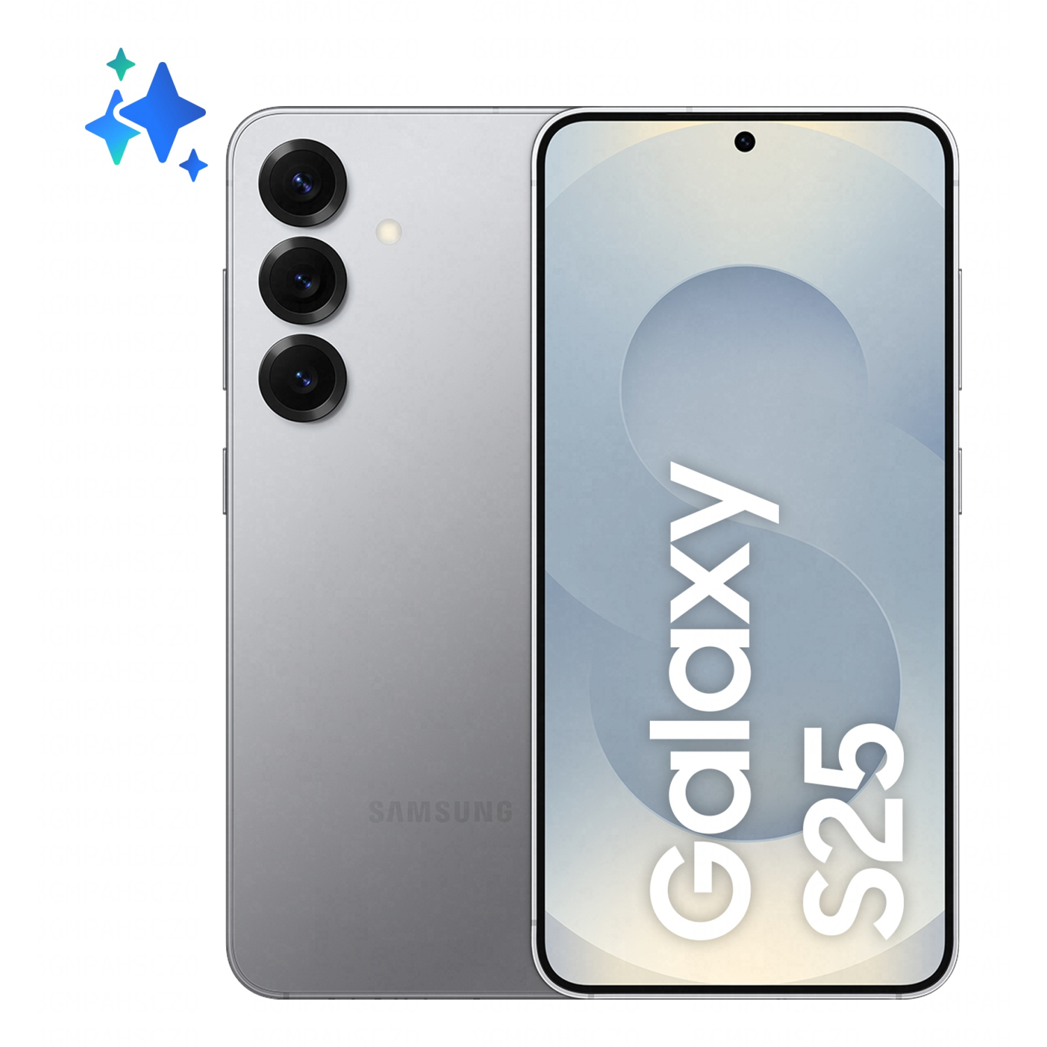 Samsung Galaxy S25 15.8 cm (6.2") Dual SIM Android 15 5G USB Type-C 12 GB 512 GB 4000 mAh Silver