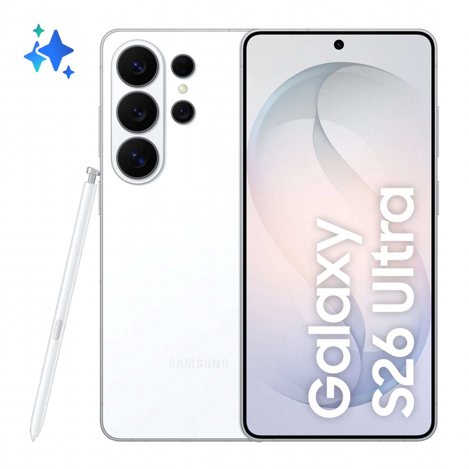 Samsung Galaxy S26 Ultra 17.5 cm (6.9") Dual SIM Android 16.0 5G USB Type-C 16 GB 1 TB 5000 mAh White
