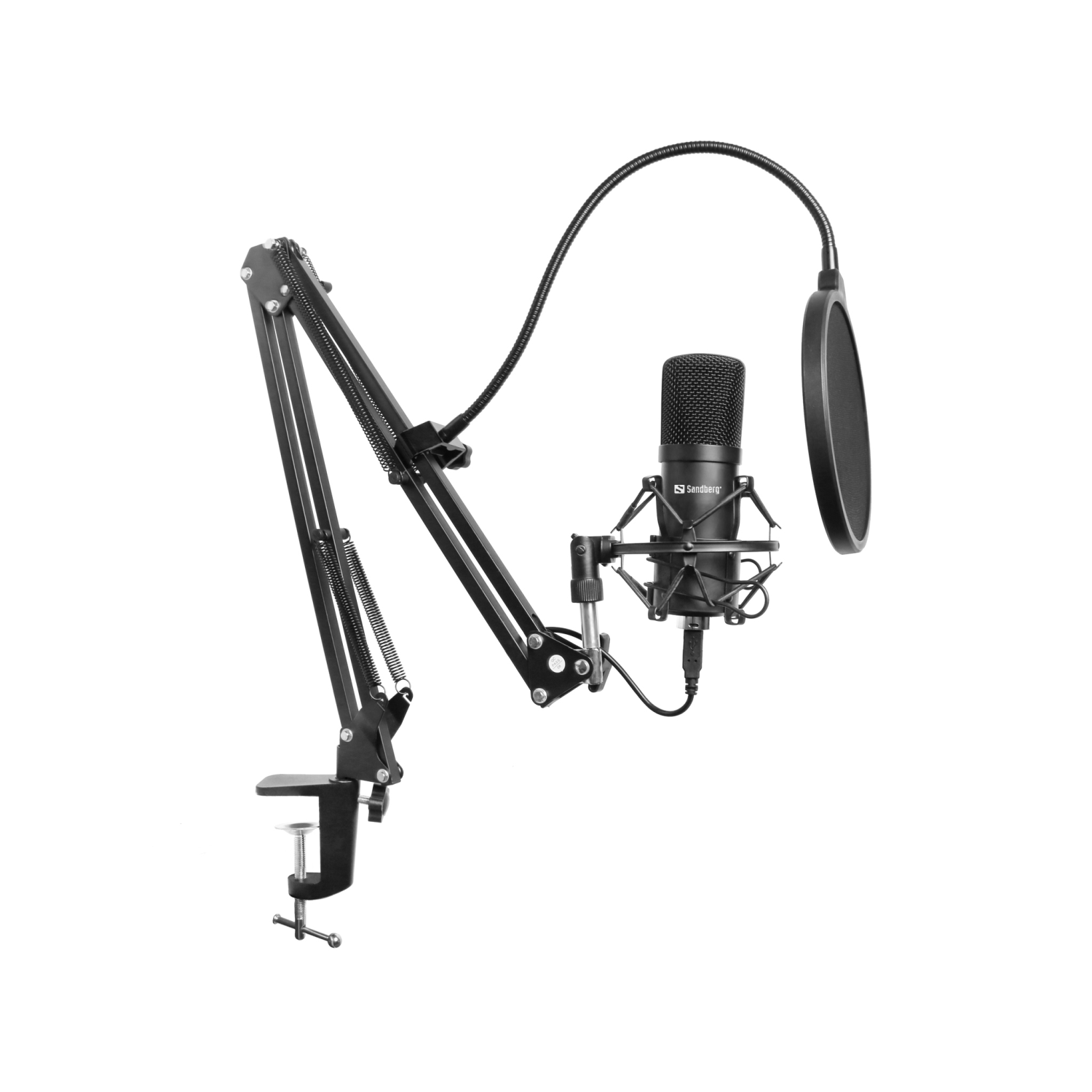 Sandberg Streamer USB Microphone Kit