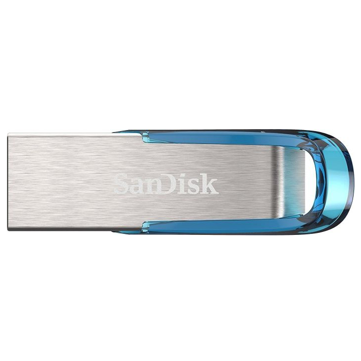 SanDisk Ultra Flair USB flash drive 32 GB USB Type-A 3.2 Gen 1 (3.1 Gen 1) Blue, Silver