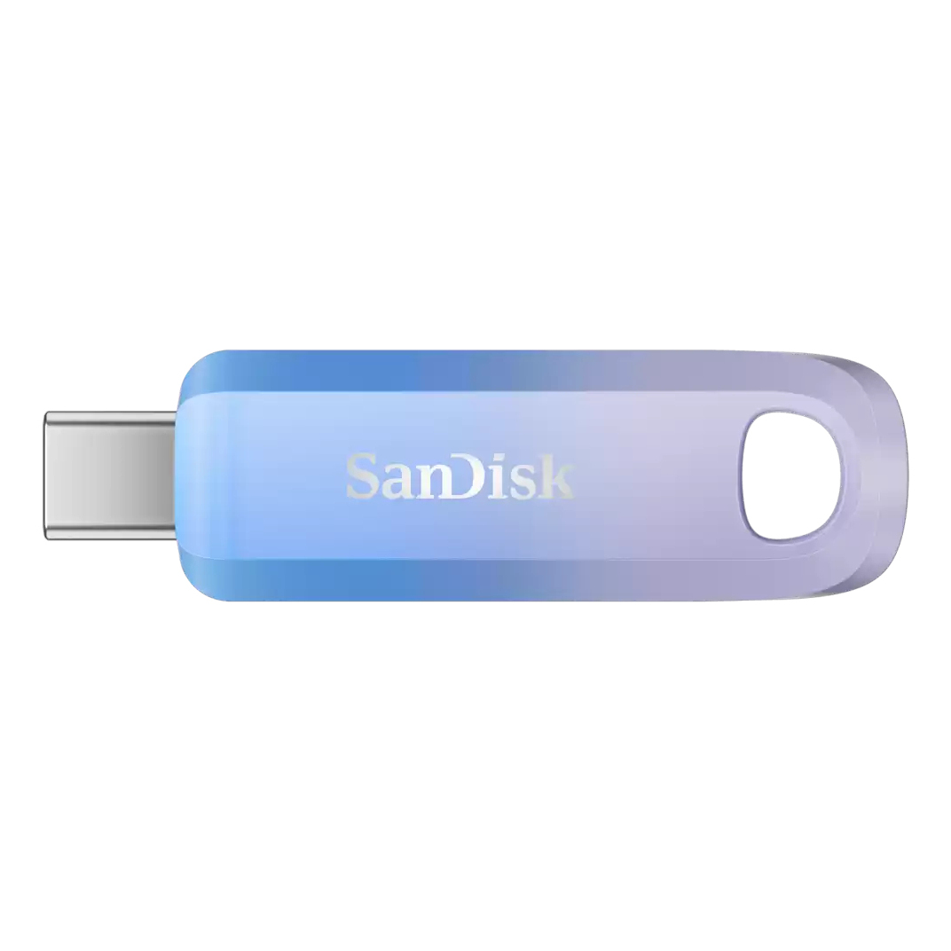 SanDisk Creator USB flash drive 1 TB USB Type-C 3.2 Gen 1 (3.1 Gen 1) Blue, Lilac