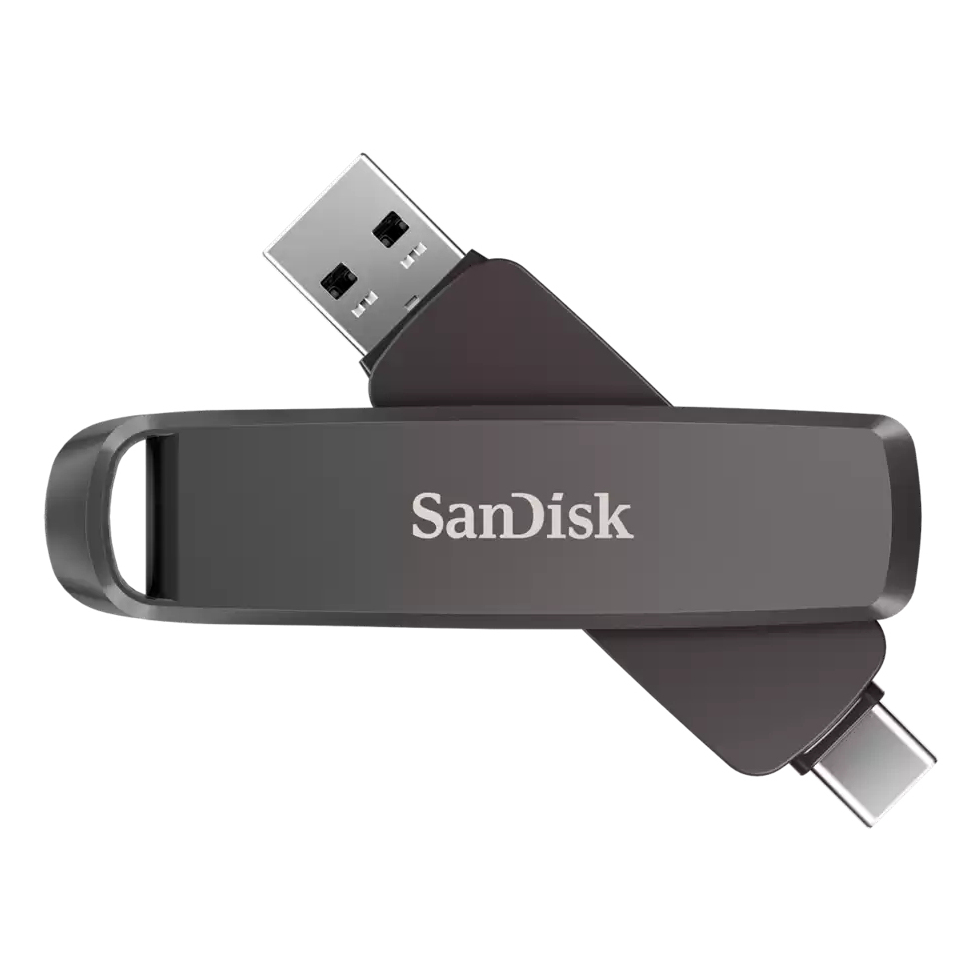 Sandisk SDDDE1-1T00-G46 USB Flash Drives - Black