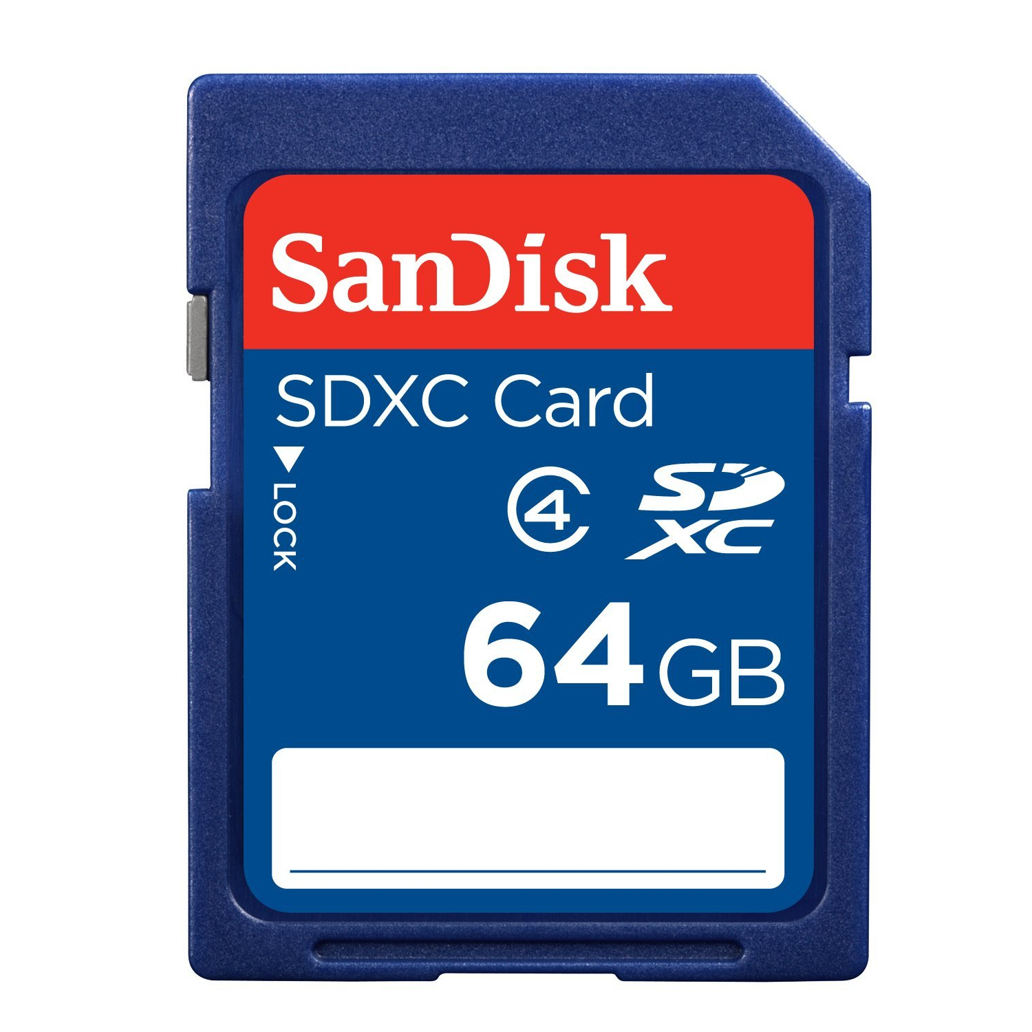 SanDisk 64GB Memory Cards - Blue