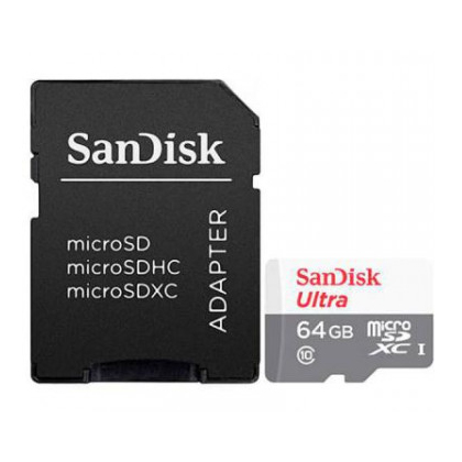 SanDisk 64GB Memory Cards - Grey