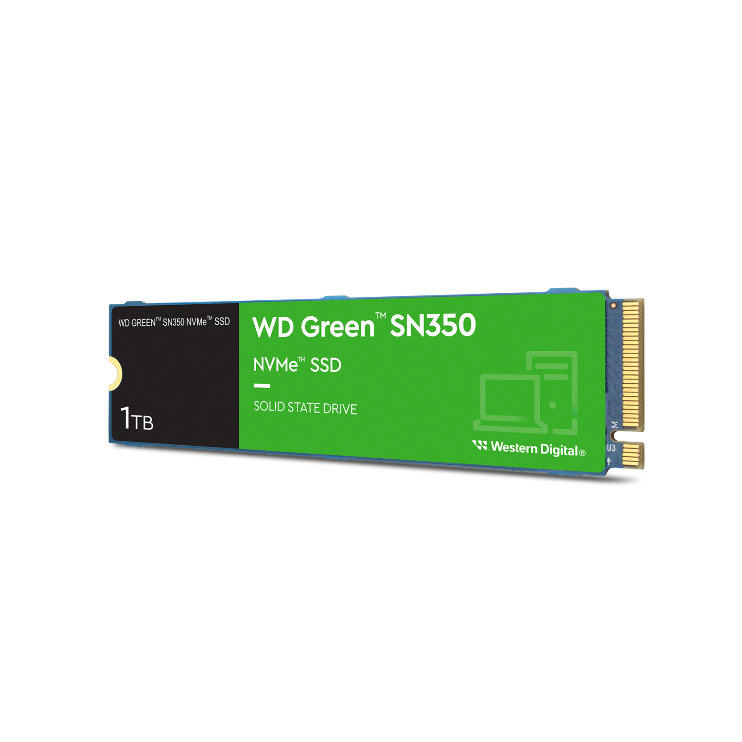 Sandisk 1TB WD Green SN350 M.2-2280 PCIe Gen3 NVMe SSD