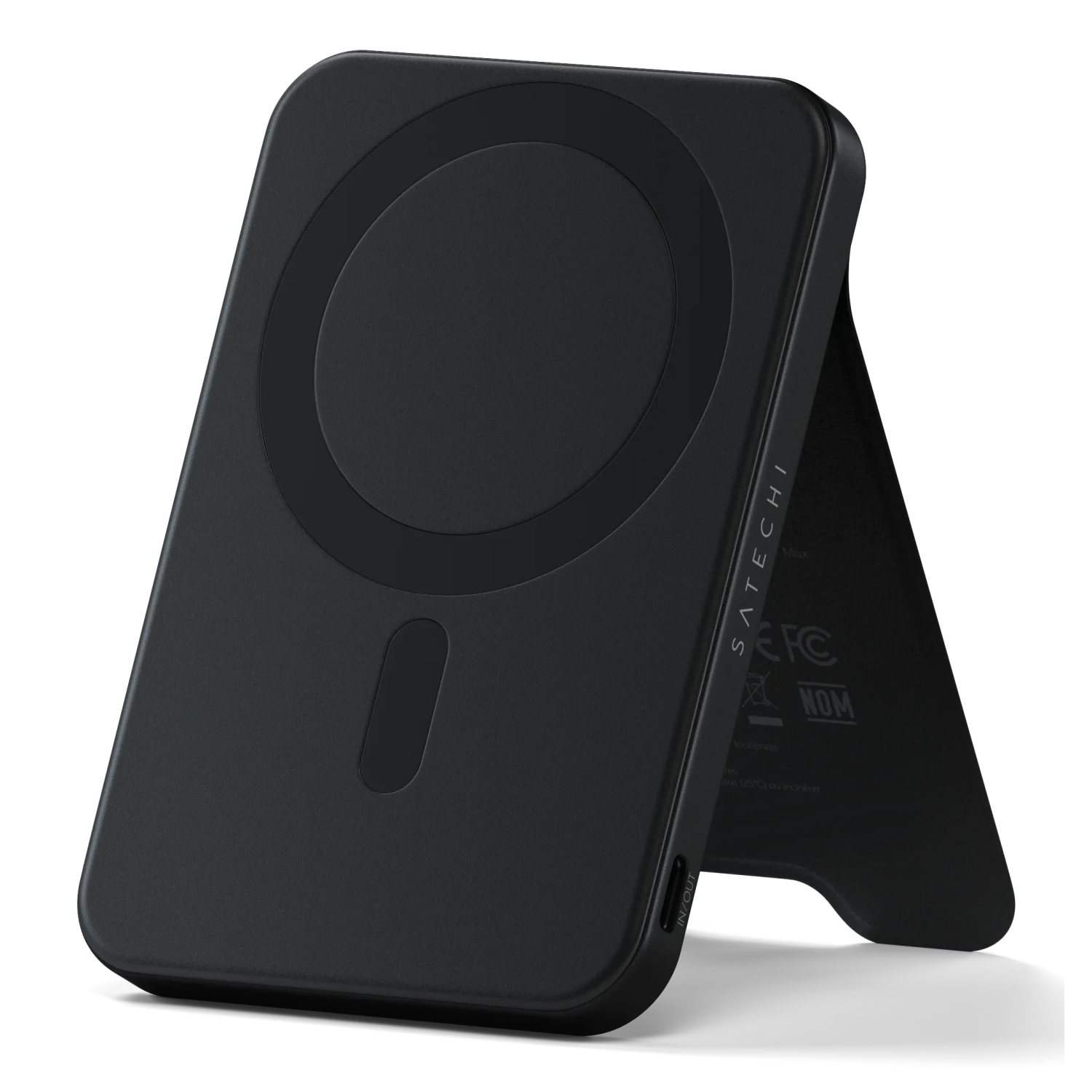 Satechi Qi2 5K Power Bank & Stand (Black